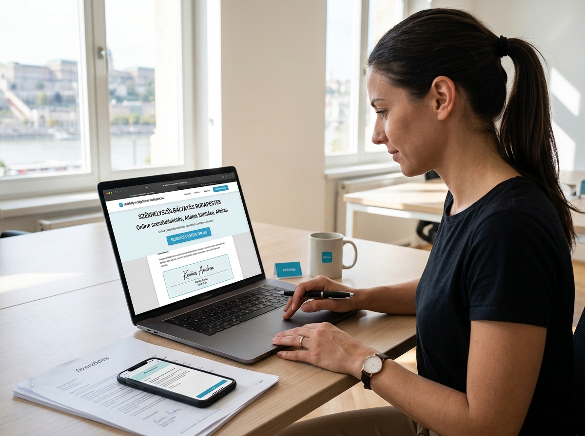 Budapesti székhelyszolgáltatás gyors online indulással